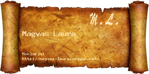 Magvas Laura névjegykártya